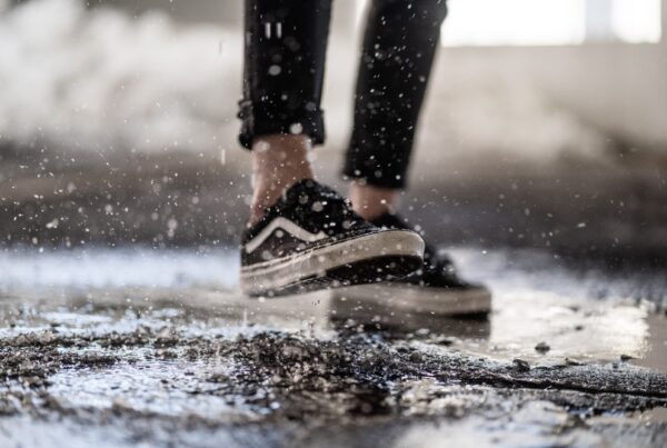 hardlopen in de regen