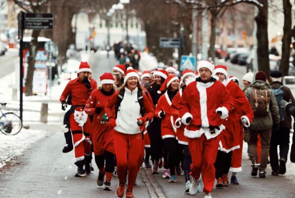 santa run